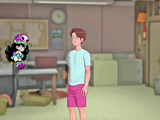 My stepsister's big boobs and monster cock in 3D game