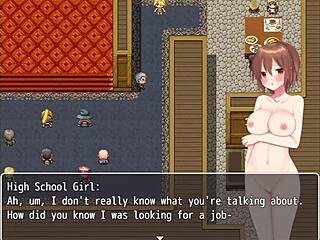 A young girl reincarnates in a new world, naked