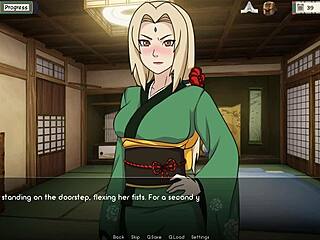 3D animated Naruto porn featuring Tsunade and Dinaki
