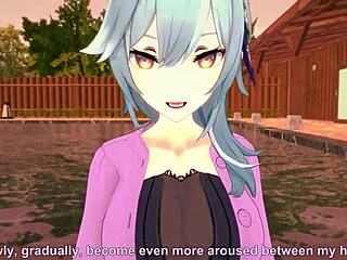 Stepmom flashes in shower while stepson spies and masturbates with dirty talk