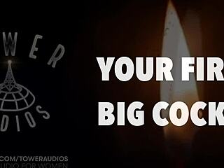 your first big cock erotic audio for women featuring dirty talk and boyfriend scenarios