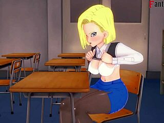 wanna see gohan's wild college sex in dragon ball?