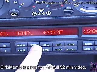 Wild Latina Streaks Public Golf Course!