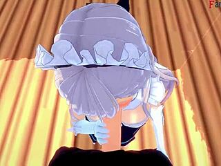 belfast invites me to lunch free pov azurlane watch full movie and pov version on sheer fantasyking3