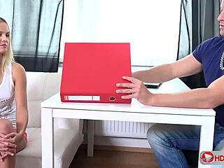 Blonde Jolene Participates In An Intriguing Casting Interview