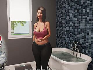 3D animated MILF gets her ass fucked by her son's friend