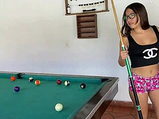 I have sex with my step daughter in the pool table in the family home