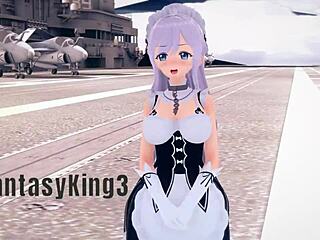 belfast invites me to lunch free pov azurlane watch full movie and pov version on sheer fantasyking3