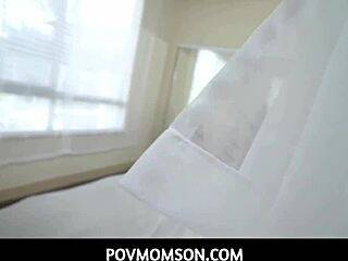 Stepmother and stepson’s secret pleasure in this POV experience with Courtney Taylor
