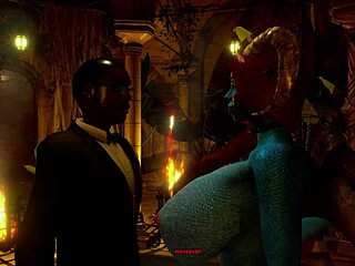 3D animated porn with a taboo theme of succubus and incubus
