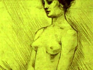 chatting about vintage erotic drawings from anime.