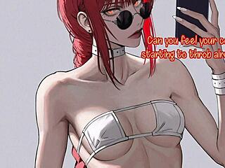 Makima is in control in this femdom video where she teases and pleases