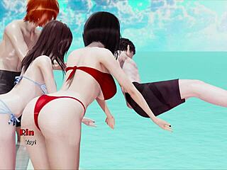 3D animated Indian porn movie with anime-like action