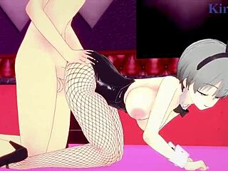 Hana Uzaki and Yanagi Uzaki Bunny Girls in Wild Action