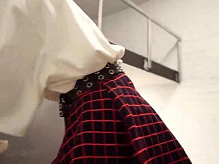 An amateur cleaning lady gets her holes cleaned in a hardcore scene