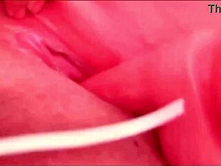 This blonde cowgirl keeps slipping into anal with her boyfriend in lingerie.