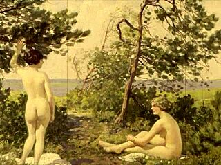 Hey, let’s dive into this vintage erotic art collection!