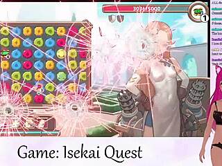 Vtuber LewdNeko continues her adventure through the world of Isekai