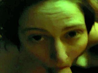 My subs gets a facial in this BDSM scene