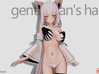 Do you like Fubuki's rhythm walking?