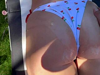 blonde tattooed big tit step-sister asks for help on holiday, then begs for my cock inside her now.