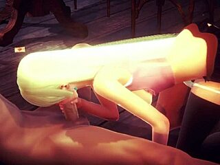 Seven deadly sins hentai 3d - elizabeth liones blowjob and fucked with squirting