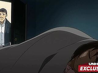 Stepdad's forbidden desires: taboo hentai featuring big tits