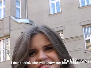 Picked up off the street for a wild pounding