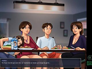 MILF Brigando pela minha pica - Summertime Saga Ep 44