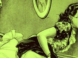 Vintage Erotic Drawings in Retro Anime Style