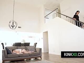 german milf enjoys threesome with european partners