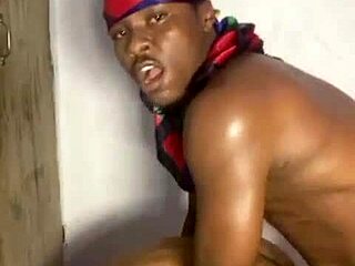 Hot daddy's quick and intense bareback sex with a polytechnic student in Lagos