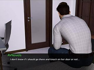 3D cartoon of big tits and ass getting a nursing treatment with an erotic twist