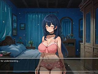 Bluring Walls hentai game ep 5 ignites with steamy couple fantasies!
