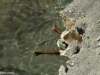 Amateur Couple Enjoys Intense Beach Sex Scenes