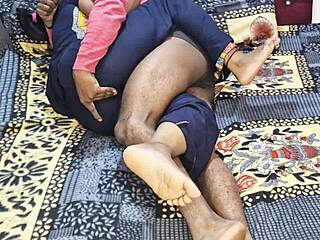 Im fucking indian chulbuli chachi in blue suit salwar with dirty talk, bent over and tight 😈💦