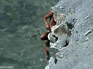 Amateur Couple Enjoys Intense Beach Sex Scenes