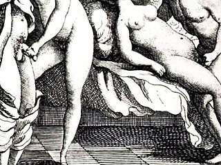 Bold Vintage Erotic Drawings with Retro Hentai Comic Style