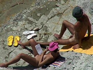 Amateur Couple Enjoys Intense Beach Sex Scenes