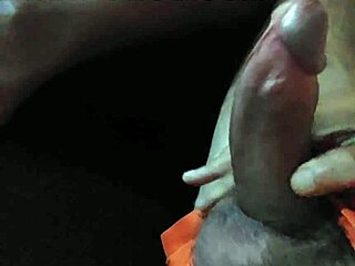 Hot gay cock sucking and handjob scene with a Latina amateur