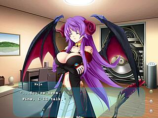 princess x fan disc ep13 making out with roommate in dorm hentai anime game