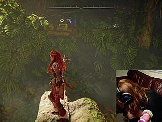 Gamer slut forgets webcam on while reaching intense orgasm with huge toys