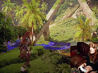 Gamer slut forgets webcam on while reaching intense orgasm with huge toys