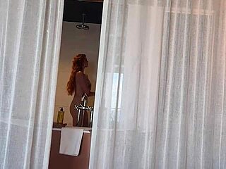 Beautiful girl gets cock from boss in a rather obvious manner