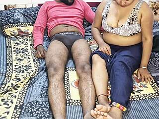 Im fucking indian chulbuli chachi in blue suit salwar with dirty talk, bent over and tight 😈💦