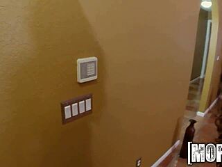 Skye West Veronica Vain Babysitter Threesome