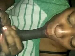 Louisville Thot Takes on a Massive Dick with Skilled Sucking