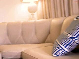 Melody's partial video contrasts ball licking with rough ass to mouth riding.