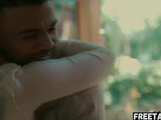 Lena Paul's Lesbian Couple Explores Wild 3some with Monster Cock Action