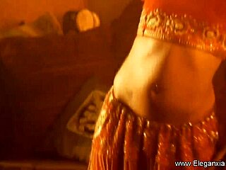 A beautiful woman of Indian descent showing off her beauty